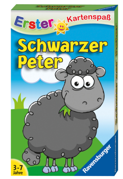 Schwarzer Peter Schaf - erstes Kartenspiel