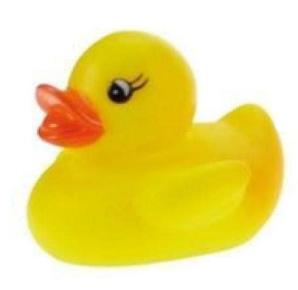 Bade Ente Racing Ducks - 6cm - gelb