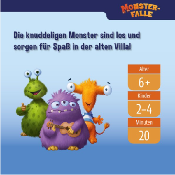 Monsterfalle - Schubs ... und schwups!