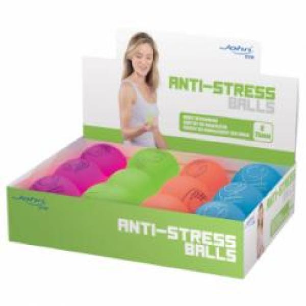 Antistress Ball ø 7 cm, 4-fach assortiert