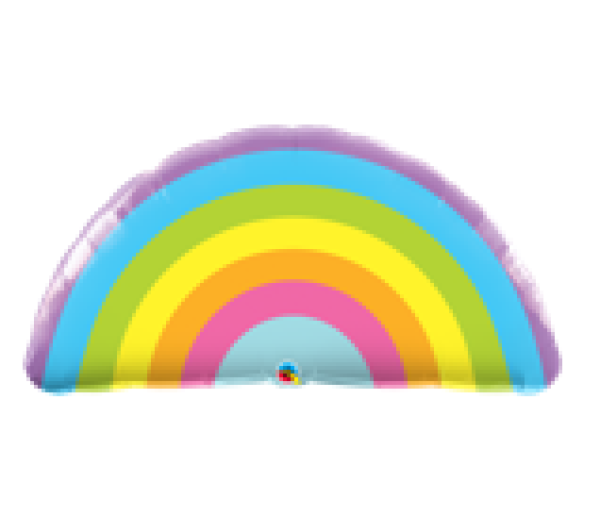 Radiant Rainbow - Folien Ballonfigur 91 cm - ungefüllt