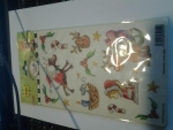 Glitter Sticker Borte Weihnachten 1