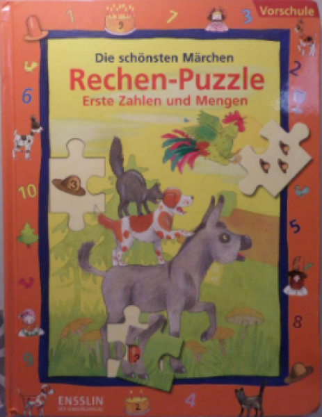 Die schönsten Märchen: Rechen-Puzzle:Erste Zahlen und Mengen