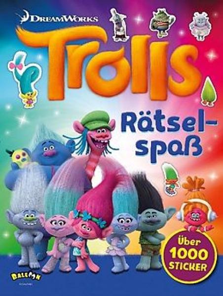 Trolls - Rätselspaß : Über 1000 Sticker