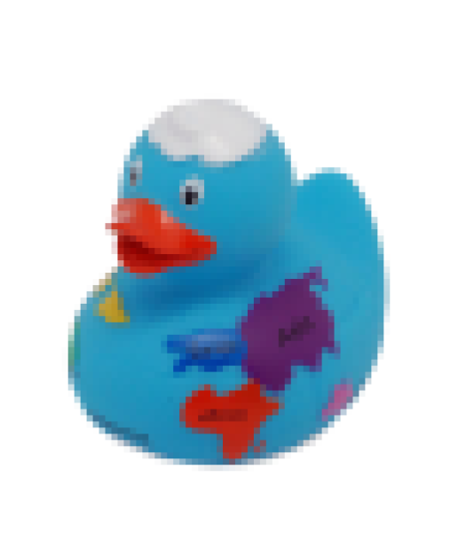 Bade Ente - 8cm - blau - Globus