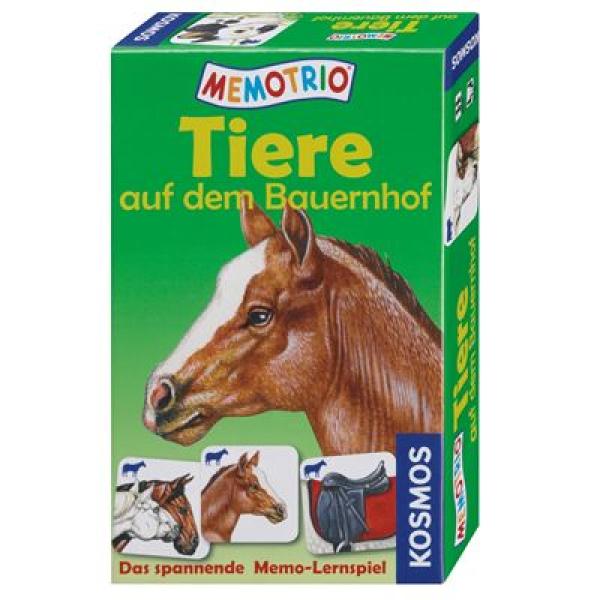 Memotrio - Tiere auf dem Bauernhof 2-5