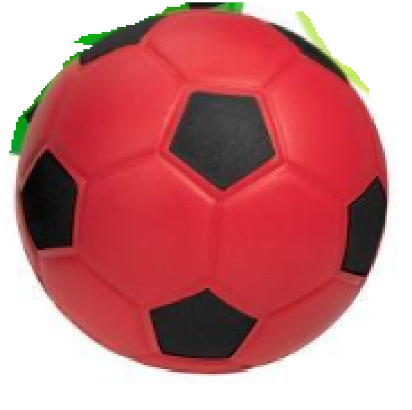 power now - Kick & Fun-Fußball 12,5 cm - rot