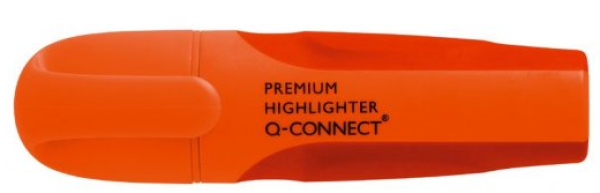 Textmarker Premium Rubber Grip - orange
