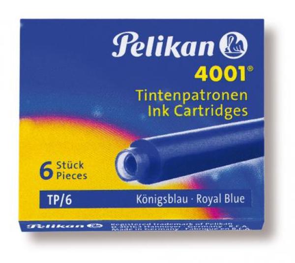 Pelikan Tintenpatrone 4001 TP/6 - königsblau