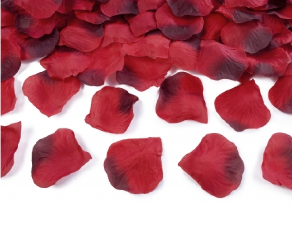 Rosenblätter ca. 100 Stück rot