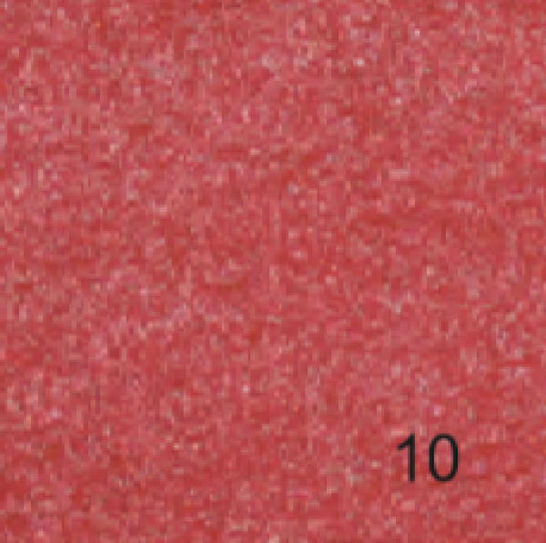 34 Nr. )   1 x Doppelkarte - 15.5 x 15.5 cm - perlmutt rot