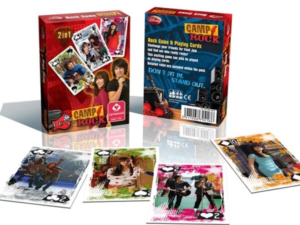 Disney Rock Game Camp Rock Spiel  - Kartenspiel