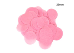 Confetti rund - 25mm 14g - Light Pink Paper