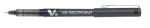 Pilot Hi-Tecpoint Rollerball Pen, V5 - Extra Fine 0.5 mm - schwarz