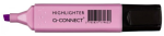 Textmarker Highlighter, Strichbreite ca. 1 - 5 mm. - pastell violett