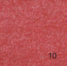 34 Nr. )   1 x Doppelkarte - 15.5 x 15.5 cm - perlmutt rot