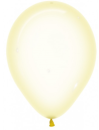 Ballon 30 cm - Crystal Pastel - Yellow - 321 - 1 Beutel - 5 Stück